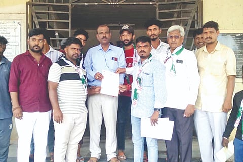 Demand action against illegal liquor and sand smugglers