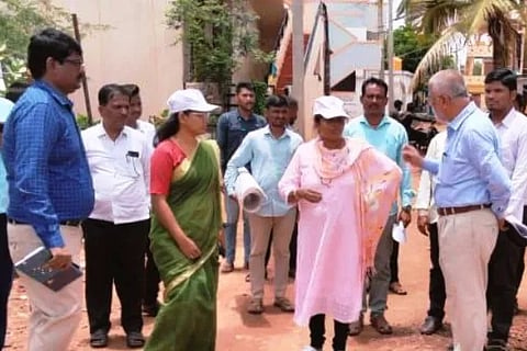 District Collector Janaki visited the taluk centres