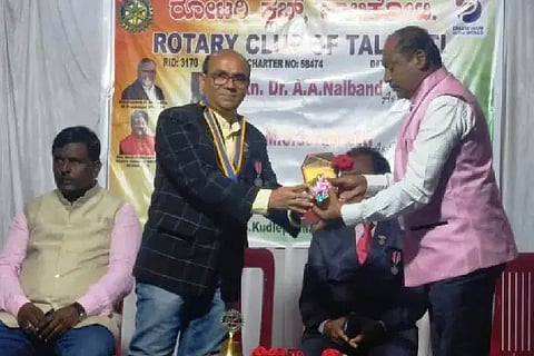 Dr. AA Nalabanda, Padgrahan, Rotary Institute, Talikote,