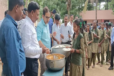 Egg distribution scheme