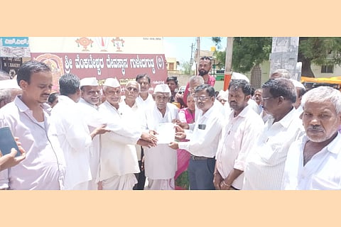 Give back the land of Venkateswara temple