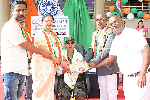 Independence Day at Santiniketan School
