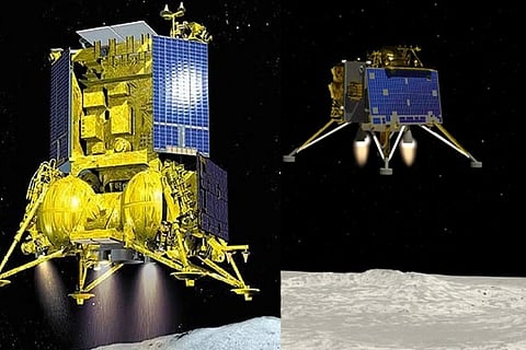 Luna 25 Chandrayaan