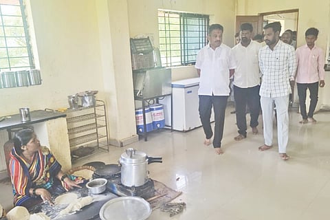 MLA visits hostel