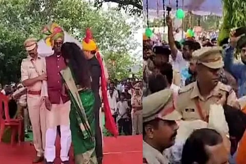 MP health minister collapse