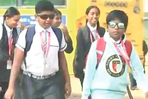 Madras eye spreading among children