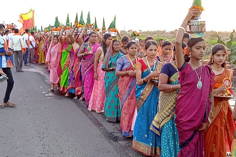 Maruteshwara Murthy, Procession of Kalash