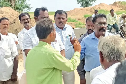 Nalatwad, Canal, Road Construction, KBJNL Officer,
