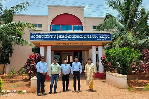 OFFICERS VISIT