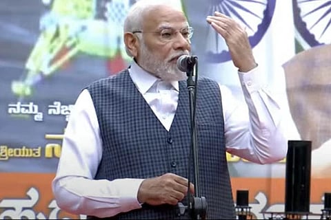 PM Modi Isro