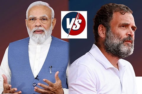 PM Modi and Rahul