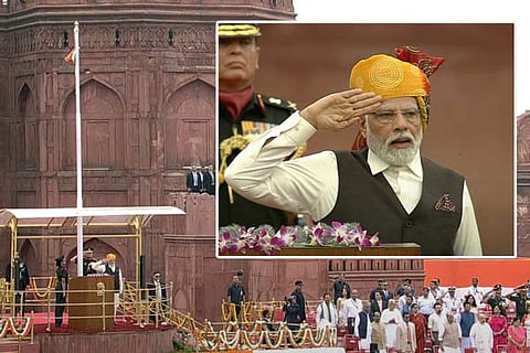 PM modi Flag