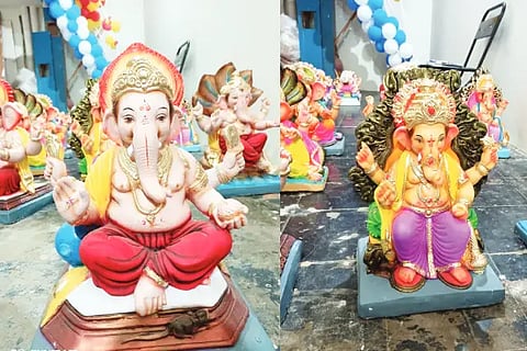 POP GANAPATI IN HAVERI DISTRICT