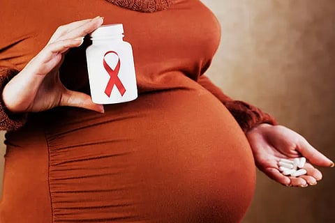 Pregnant AIDS