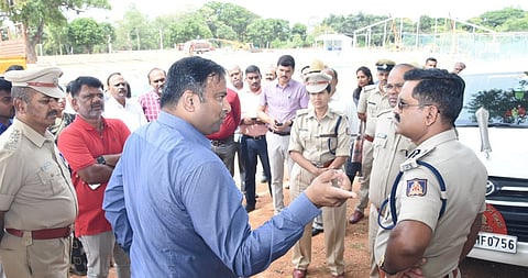 Preparation for 'Grihalakshmi' program in Mysore