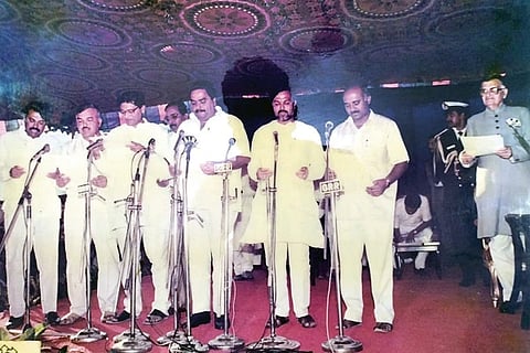 Raja Srirangadevarayalu Oath