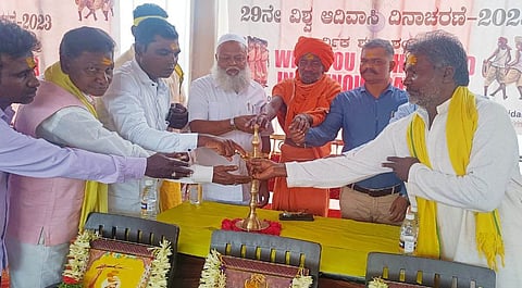 Rajgond colony Adivasi divasa