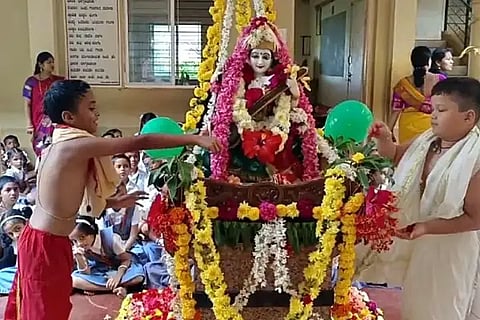 Sharada Worship