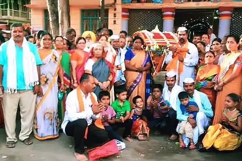 Sai Baba Temple, Palanquin Offering, Talikote,