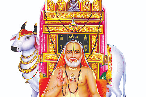 Talikote_ On behalf of the town's Gururaja Bhajan Board