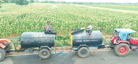 Tanker water