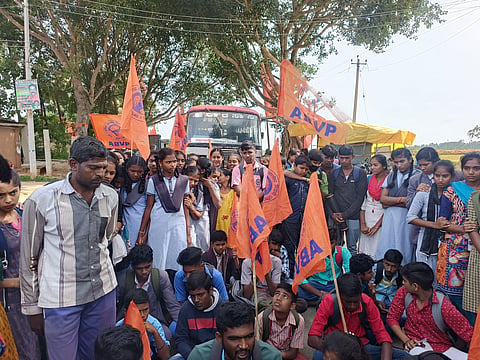 tubagere student protest