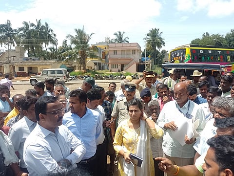 chikkabelavangala protest