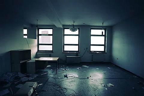 destroyes office
