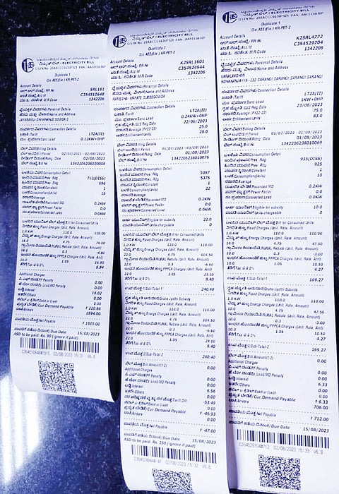 electric current bill