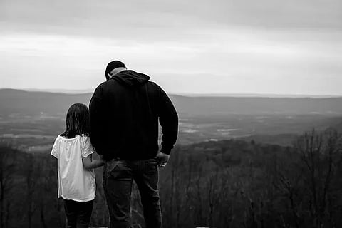 father and daughter