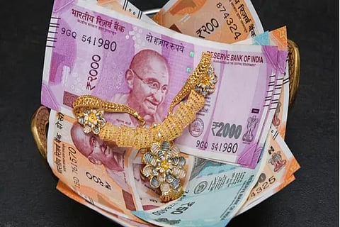 gold and money