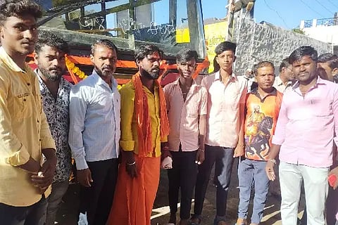 Kalakeri, Bus Traffic, Alagur, Talikoti,