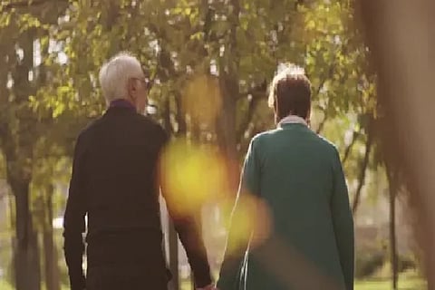man and woman