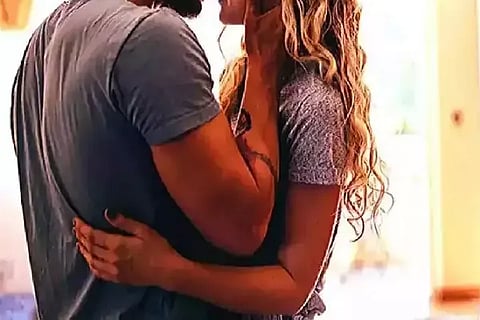 man and woman