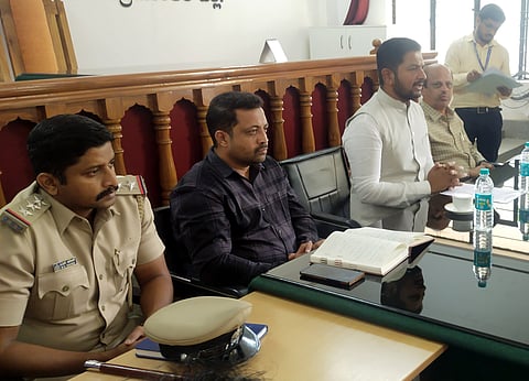 hosakote mla meeting