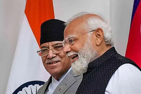 modi with nepal pm