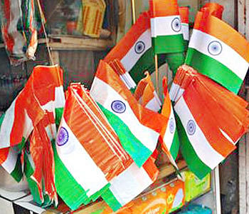 plastic flag
