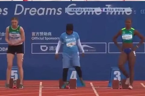sports woman somalia
