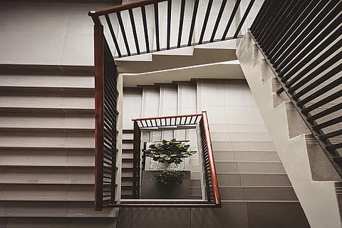 steps