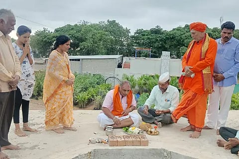 Hawa Mallinath Temple, Tower Construction, Pooja, Tikota,