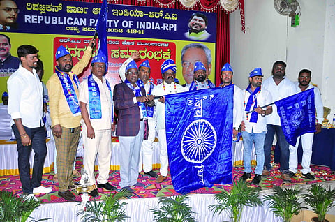ಆರ್ಪಿಐ ಪಕ್ಷ ಲೋಕಾಸಭೆ ಚುನಾವಣೆಯಲ್ಲಿ ಏಕಾಂಗಿ ಹೋರಾಟ:ಎಂ. ವೆಂಕಟಸ್ವಾಮಿ ಘೋಷಣೆ