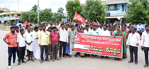 DECLARE DROUGHT SOLUTION PROTEST LABORS