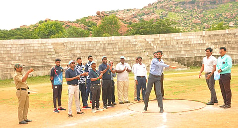DISTRICT DASARA SPORTS YOUTHS PARTICIPATION