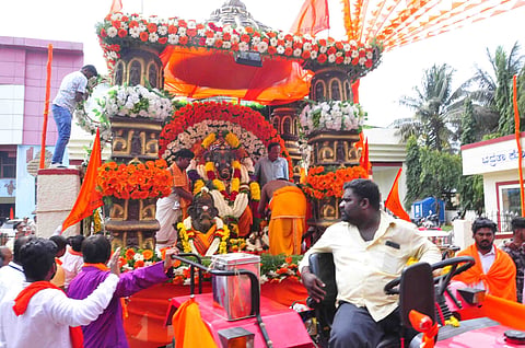 ನಗರದಲ್ಲಿ ಅದ್ಧೂರಿಯಾಗಿ ಜರುಗಿದ ಪಾಂಚಜನ್ಯ ಗಣಪತಿ ವಿಸರ್ಜನೆ