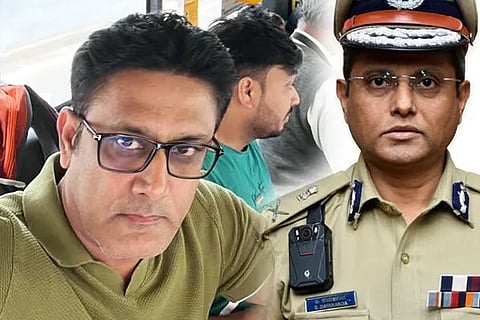 Anil Kumble Police Commissioner