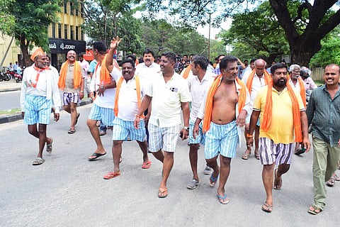 Bjp Cauvery Protest