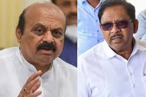 Basavaraj Bommai and G Parameshwara