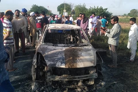 Car Burnt