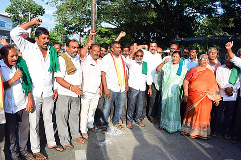 Cauvery Protest