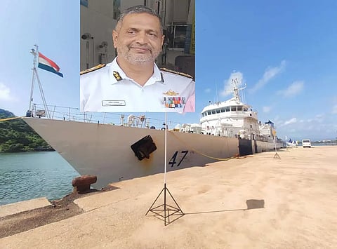 Cost guard ship samrat